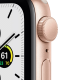 Apple Watch SE (GPS) Cassa 44 mm in alluminio color oro con Cinturino Sport color galassia