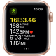 Apple Watch SE (GPS) Cassa 44 mm in alluminio color oro con Cinturino Sport color galassia