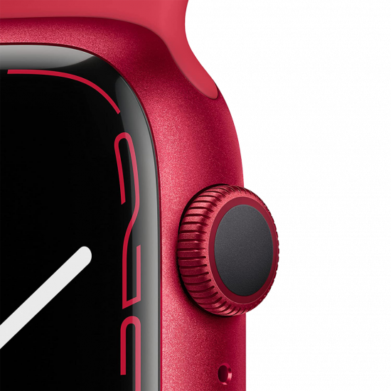Apple Watch Series 7 (GPS) Cassa 41 mm in alluminio (PRODUCT)RED con Cinturino Sport (PRODUCT)RED