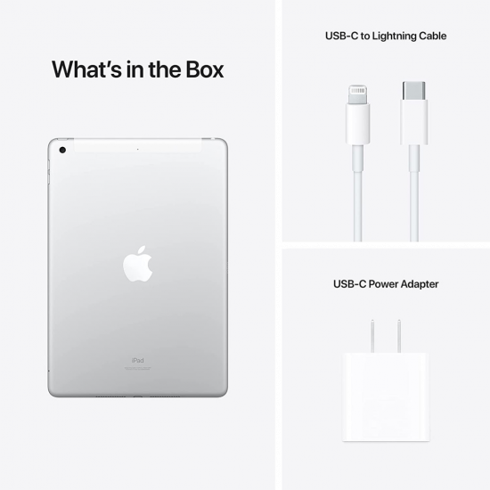 Apple 10,2" iPad 9ª generazione (Wi-Fi, 256GB) - Argento