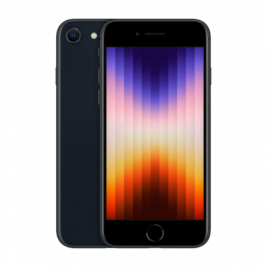 Apple iPhone SE (2022, 128 GB) - Mezzanotte (3a Generazione)