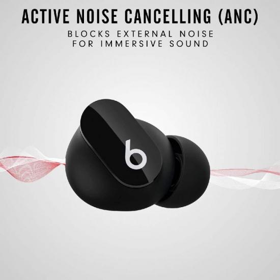 Beats Studio Buds – Auricolari bluetooth totalmente wireless con cancellazione del rumore - nero