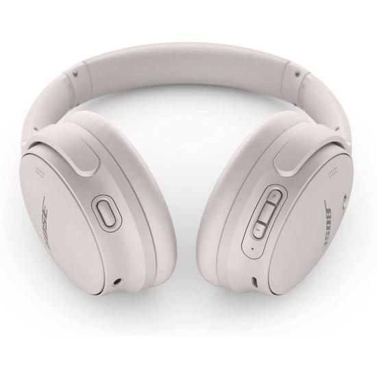 Bose QuietComfort 45 Bluetooth wireless Headphones con riduzione del rumore - Bianco