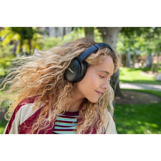 Bose QuietComfort 45 Bluetooth wireless Headphones con riduzione del rumore - Nero