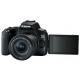 CANON EOS 250D DSLR Camera with EF-S 18-55 mm f/4-5.6 IS STM Lens - Black
