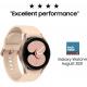 Samsung Galaxy Watch4 Orologio Smartwatch (Bluetooth, 40mm) - Oro Rosa