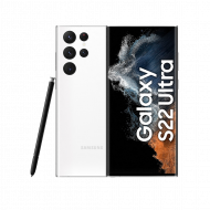 Samsung Galaxy S22 Ultra 5G (senza SIM, 12+256GB) Smartphone - Phantom White
