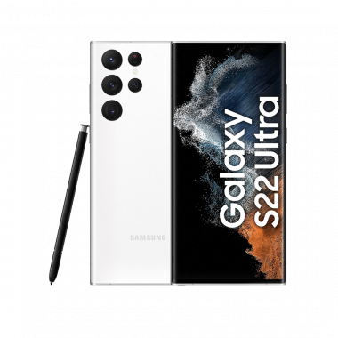 Samsung Galaxy S22 Ultra 5G (senza SIM, 12+512GB) Smartphone - Phantom White