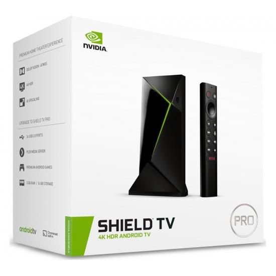 NVIDIA SHIELD TV PRO Lettore multimediale in streaming 4K HDR (16 GB)
