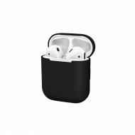 Custodia in silicone liquido per Apple AirPods - nera