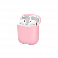 Custodia in silicone liquido per Apple AirPods - rosa