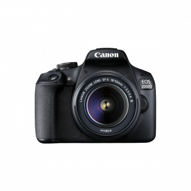 CANON EOS 2000D DSLR Camera with EF-S 18-55 mm f/3.5-5.6 III Lens