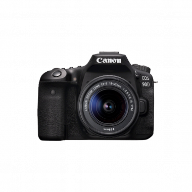 Canon EOS 90D DSLR Camera with EF-S 18-55 mm f/3.5-5.6 IS STM Lens