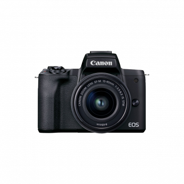 CANON EOS M50 Mirrorless Fotocamera con EF-M 15-45 mm f/3.5-5.6 IS STM Lens