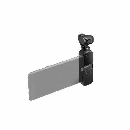 DJI Osmo Pocket 3-Axis Gimbal Stabiliser with Integrated 4K Camera